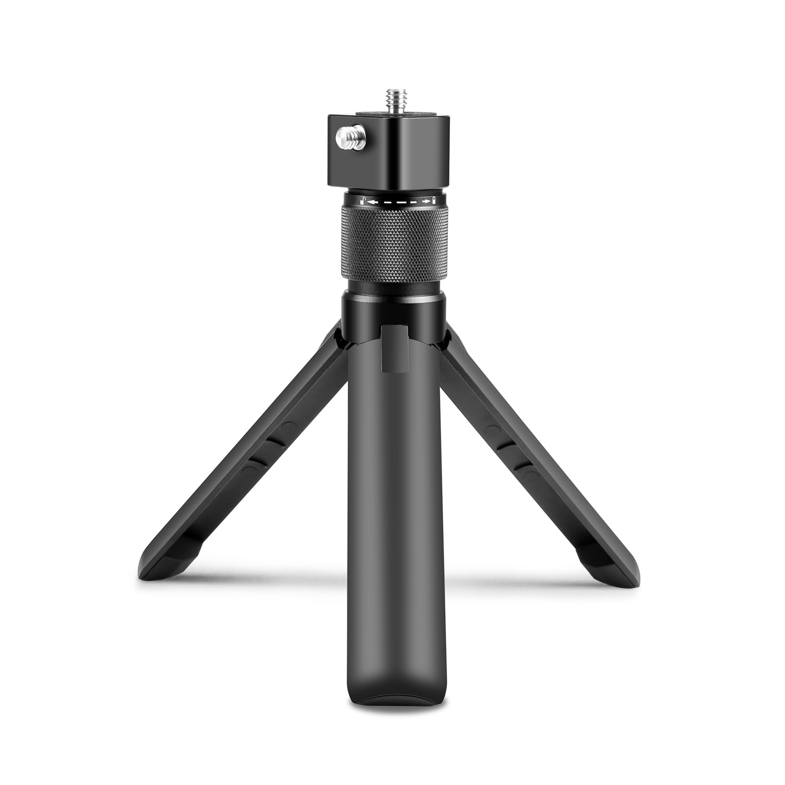 PULUZ Insta 360 Bullet Time Handle Tripod for Insta360 X3 X4 X5 ONE X2, Mini Camera Stand with Daul 1/4 Screws for Gopro Hero 12 11 10 9 8 7 6 5 for DJI Osmo Action 3 4 5 Pro, Osmo 360