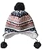 Home Prefer Boys Girls Kids Christmas Hats Soft Brocade Knitted Cap Cute Ear Flap Beanie with Pom M