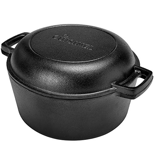 5 Cuisinel+Pre+Seasoned+Cast+Iron