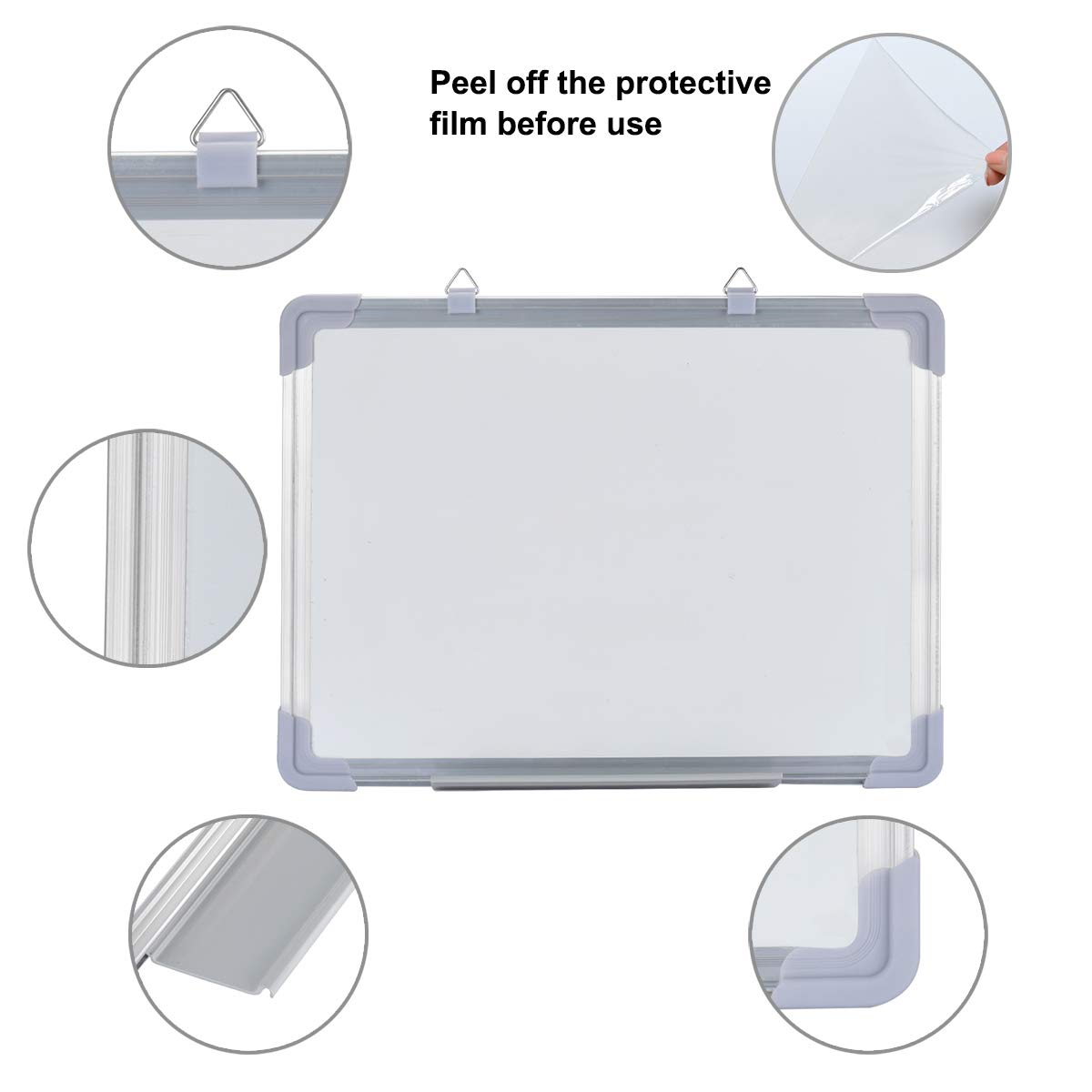 Small Dry Erase White Board, Yushoo 16\