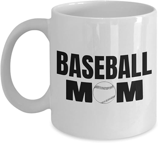 baseball mom mug