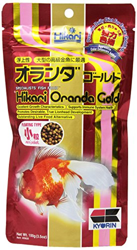Hikari 3.5-Ounce Oranda Gold Floating Pellets for Pets, Mini Hikari 3.5-Ounce Oranda Gold Floating Pellets for Pets, Mini