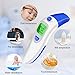 Thermometer For Fever Digital Medical Infrared Forehead and Ear Thermometer Professional Suitable for Baby, Infants, Toddlers, Adults, Objects and Ambient with more Accurate (Blue)