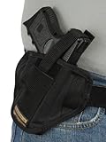 Barsony 6 Position Ambidextrous Concealment Pancake Holster for Ruger SR9C SR40C
