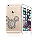 iPhone 5 / 5S / SE, Cute Animal Mandala Lace Pattern Ultra Slim Silicone Phone Case Back Cover