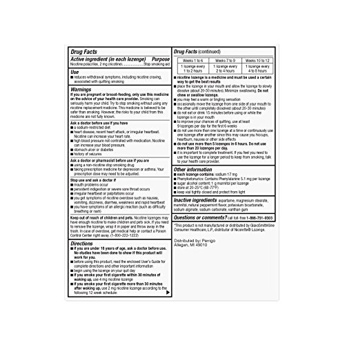 3 Basic+Care+Nicotine+Lozenge+Smoking