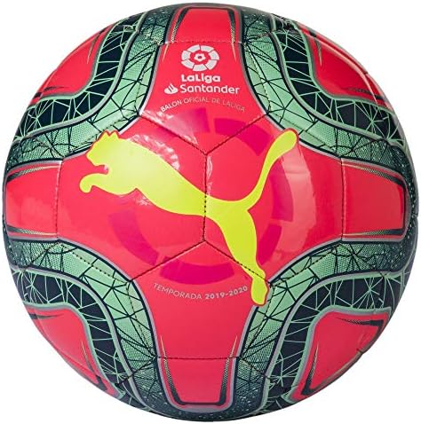 PUMA LaLiga 1 Mini Balón de Fútbol, Adultos Unisex, White-Green ...