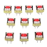 ILS - 10 pieces 1300 : 8 Ohm Audio Transformer EE14 Transformateur Audio POS Transformador