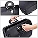 Banuce Vintage Leather Briefcase for Men with Lock Lawyer Attorney Bag Doctor Bag 15.6 Inch Laptop Attache Case Hard
