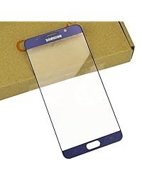 Samsung Galaxy Note 5 Reemplazo Lente de vidrio visualización, CrazyFire Kit de reparación para Samsung Galaxy Note5 N9200 N920 a n920p n920t n920r n920r4 con calcomanía y herramientas (Pebble Azul)