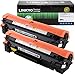 LINKYO Compatible Toner Cartridge Replacement for Canon 137 9435B001AA (Black, 2-Pack) primary