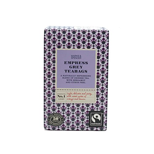 Britain Marks & Spencer Empress Grey 50 tea bags MARKS & SPENCER EMPRESS GREY TEABAGS 50BAGS 125G Overseas direct sending goods] [parallel import goods]