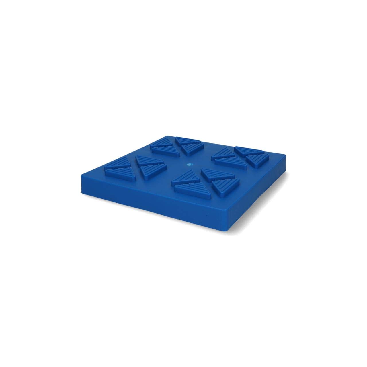 cartrend Caravan Stackable Base Plates, Underlay Plates, Support Plates, for Camping Support Stands and Crank Support 4 Pack