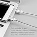 ZRSE Magnetic Braided USB Charging Cable for Samsung Galaxy S2 S3 S4 S6, Note 2/3/4/5,LG G4 G3, Sony Xperia Z5 Premium/Compact etc, Silver 2 Pack