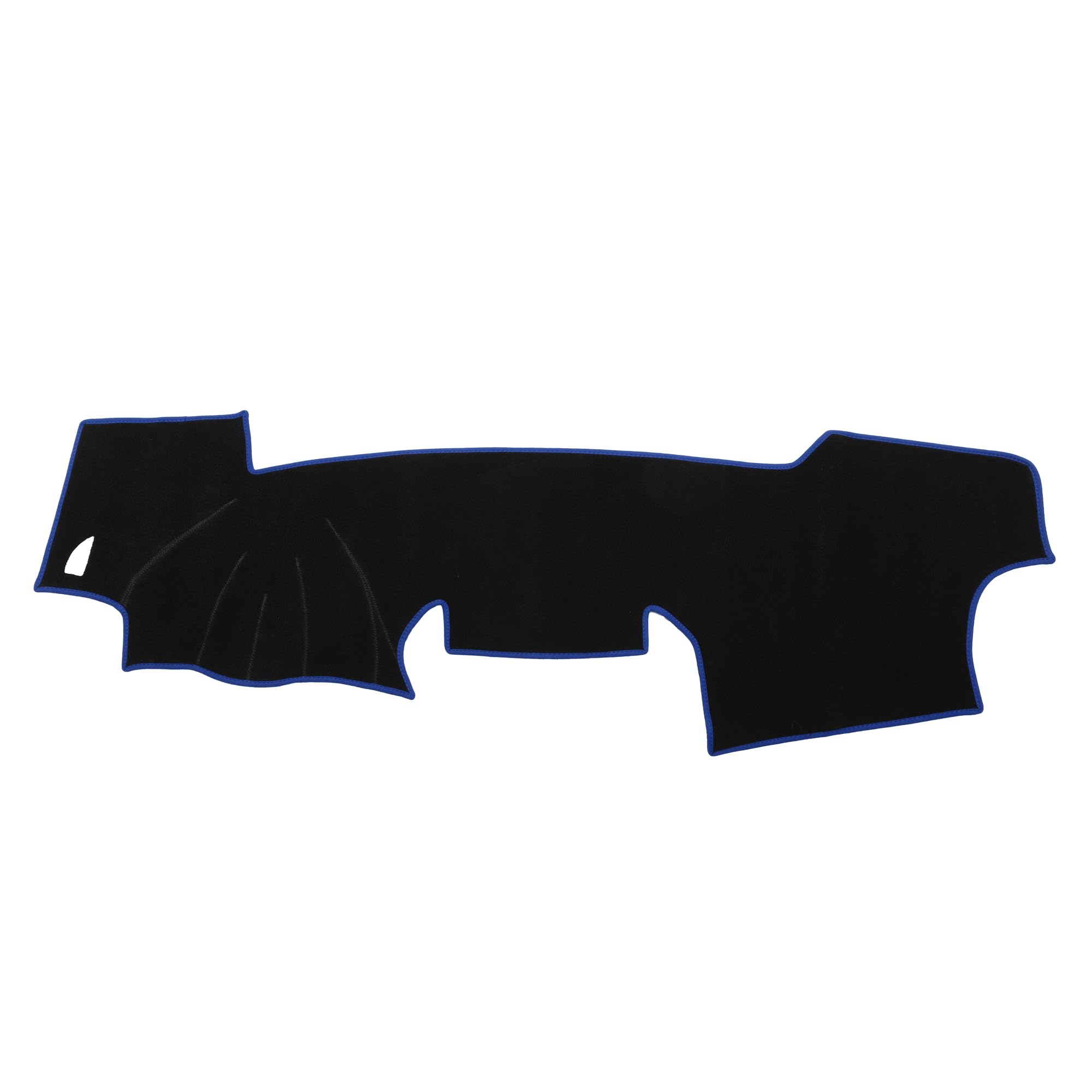 Photo 1 of VekAuto Car Dashboard Cover Compatible for Toyota RAV4 2001-2012, Protective Polyester Black Blue Center Console Interior Trim Dash Cover Mat Pad