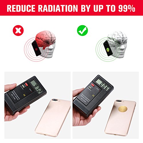 Goodlee EMF Protection Cell Phone Anti Radiation Protector Sticker, Negative Ions EMF Blocker for Mobile Phones,Laptop and All Electronic Devices