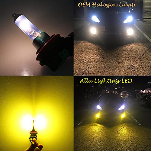 Alla Lighting 5200lm ALR H8 H11 LED Bulbs,12V Fog Lights/DRL