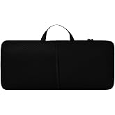 NUENSS-ROR Wireless Keyboard Mouse Sleeve Travel Case for Logitech MK540 Advanced -wireless Keyboard and mouse set 2.4 GHz,Mouse Storage Pouch,Soft Neoprene Dust and water resistant bag(Black)