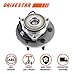 DRIVESTAR 【2WD Only】515054 Front Driver or Passenger Side Wheel Hub & Bearing Assembly for Chevy Silverado 1500 1999-2006, for GMC Sierra 1500/Yukon 2000-06, for Cadillac Escalade 02-06； 6-Lug