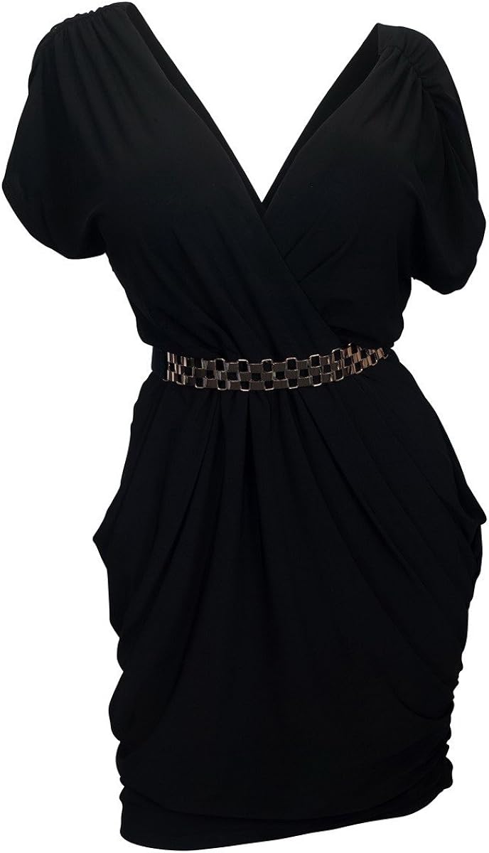 wrap bodice dress