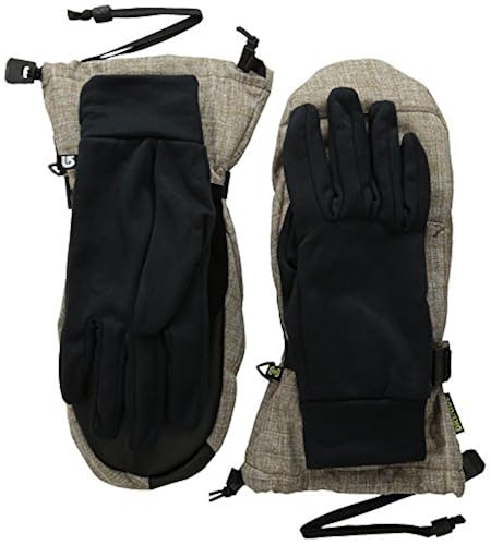 Burton Men's Baker 2-in-1 Mitten, Beaver Tail Melange, Medium in