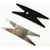 Jiayouy Stainless Steel Multi Spanner Wrench with Microfiber Suede Backing for Guitar Toggle Switch Knob Tuner