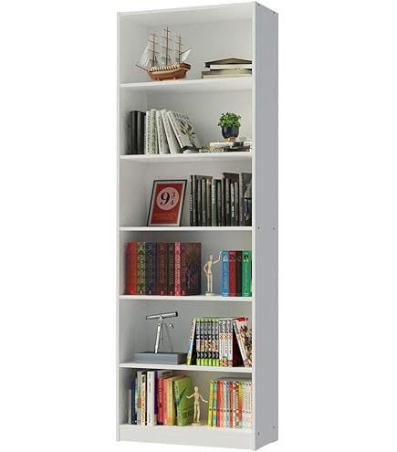 Estante Livreiro Madesa 6908 com 6 Nichos - Branco | Amazon.com.br