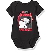 Metallica baby boys Metallica M for Kea Bodysuit and Toddler T Shirt Set, Black, 6 Months US