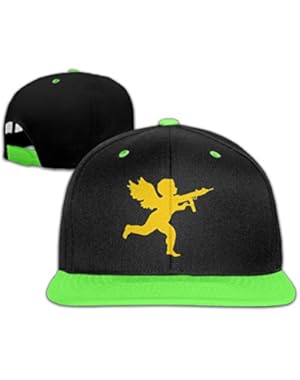 Vanilla Ice Cupid Hold A Gun Kids' Flat Peak Snapback