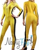NawtyFox Yellow Kill Bill Unitard