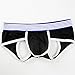 OutTop Mens Jockstrap, Mens Sexy Gay Underwear for Sex (Black, Medium)