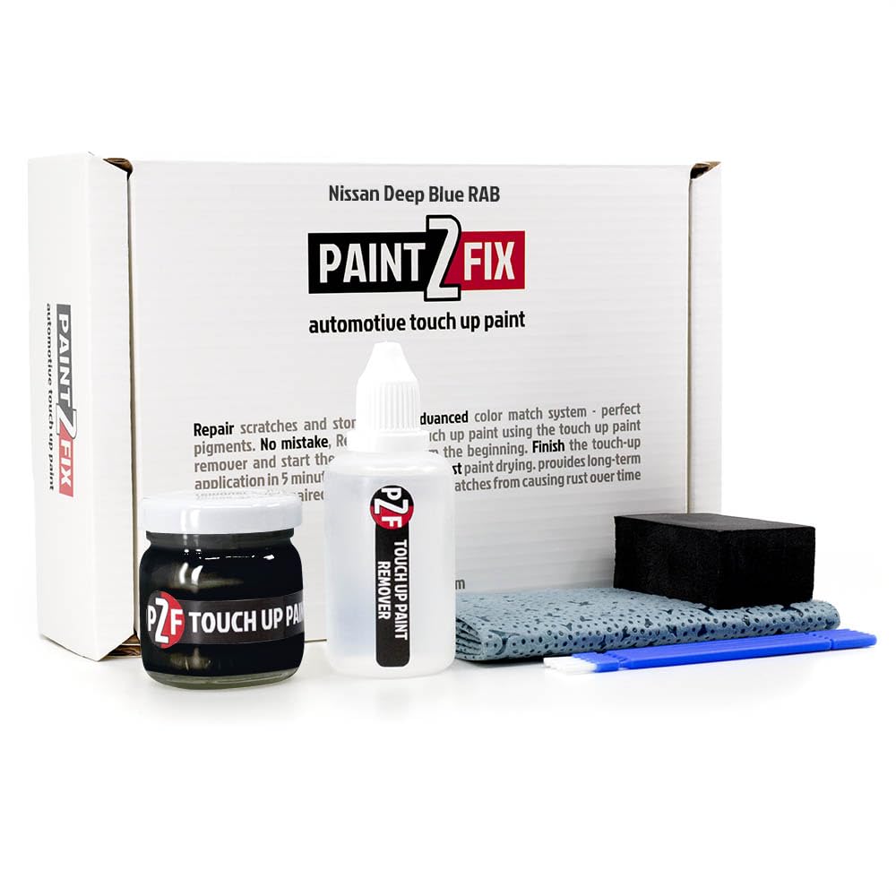RAB Deep Blue Touch Up Paint Kit for Nissan Scratch