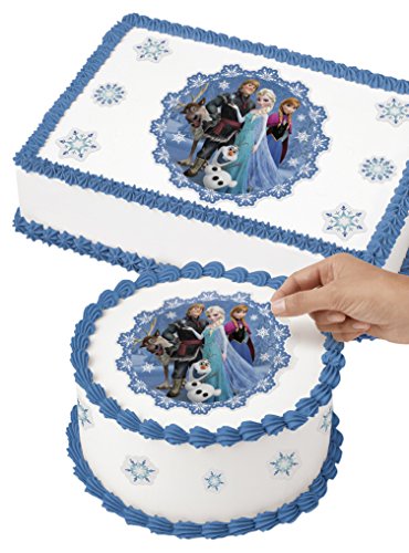 Wilton 710-4502 Disney Frozen Edible Images Cake Decorating Kit, Multicolor