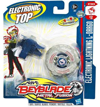 Beyblade metal fusion electronic tops - lightning l-dra…