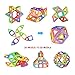 AILUKI Magnetic Blocks, 109 PCS Magnetic Building Blocks Set Strong Magnetic Stacking Blocks for Children Educational and Creative Imagination Development,All Blocks are Magnetic,No Plastic Tiles