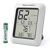 ThermoPro TP50 Digital Hygrometer Indoor Thermometer Humidity Monitor with Temperature Humidity Gauge