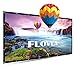 84 Inch Portable Projector Screen, FLOVEA 16:9 Foldable Outdoor Front Movie Screen, Lightweight, Folding Movie Screen for Camping/Home Theater/Education/Office Presentation