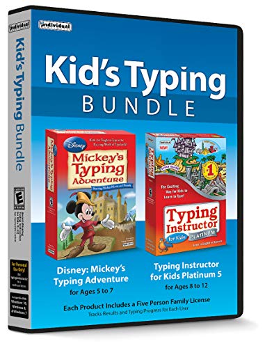 Kid's Typing Bundle - Includes Two Software Typing