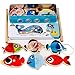LEZHI Fun Magnetic Fishing, Fishing Playset (14 Fishes)