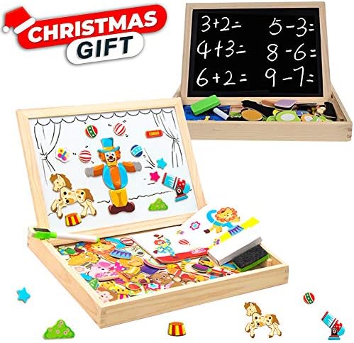 ZGWJ Musical Instruments Set,4 Pcs Wooden Educational Toys Include Xylophone,Rainbow Ring Stacker,Caterpillar and Bead Maze Toy,Promotes Early Development and Educational Learning (Wooden Toy)