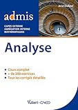 Analyse, cours et exercices corrigés, Mathématiques : Capes externe, agrégation interne by 