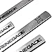 MEEPAR Stainless Steel Door Entry Sill Guard Plate Scuff Plate Cover for Jeep Renegade 2015-2019 Set of 4PC