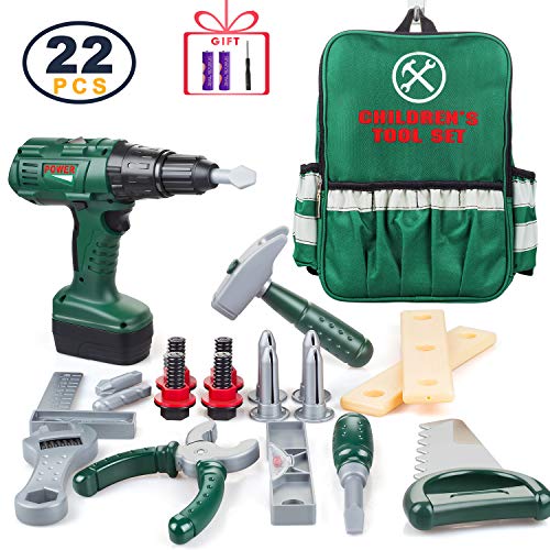 ORRENTE Kids Tool Set, Deluxe Power Toy Tool Set with Motion Function - Thumbnail 7