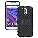 Moto G4 Case, Moto G4 Plus Case - OEAGO [Shockproof] [Impact Protection] Tough Rugged Dual Layer Protective Case Cover with Kickstand for Motorola Moto G4 / G4 Plus (Moto G Plus, 4th Gen) - Black