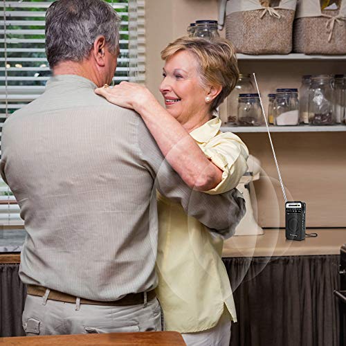 image for DreamSky Pocket Radios, Battery Operated AM FM Radio with Loud Speaker