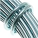 The Beadsmith 12-Gauge Aluminum Wire for Jewelry Making, 29 Foot Spool (Ice Blue)
