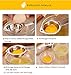 RYBACK Stainless Steel Egg White Yolk Filter Separator Cooking Tool Dishwasher Safe Chef Kitchen Gadget