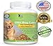 Elite Dog Calm, Advanced All Natural Calming Aid Relaxant for Dogs Relieves Separation Anxiety, & Stress Made in USA 60 Chewable Tablets