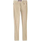 French Toast Little Girls' Super Stretch Skinny School Uniform Pants with Pockets