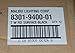 Malibu 8301-9400-01 7-Watt Low-Voltage Round Metal Surface Light, Black